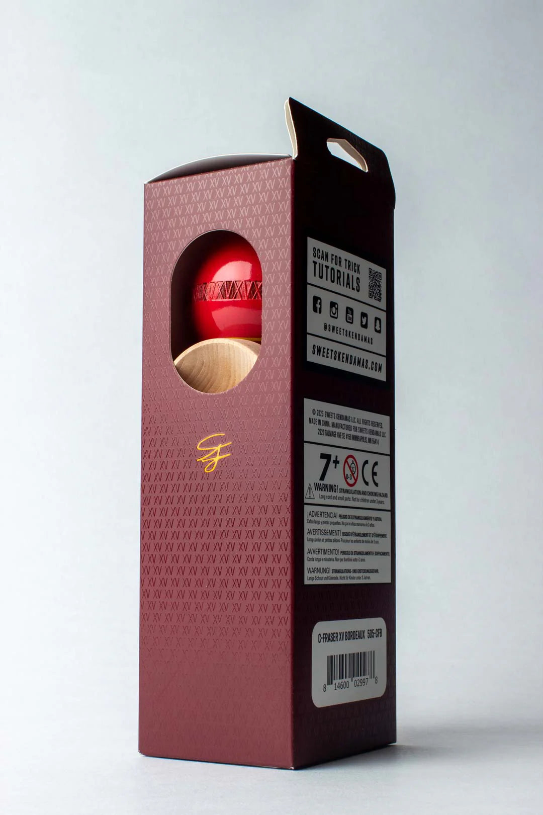 SWEETS KENDAMAS - Christian Fraser Legend Mod - Bordeaux - スティッキー塗装