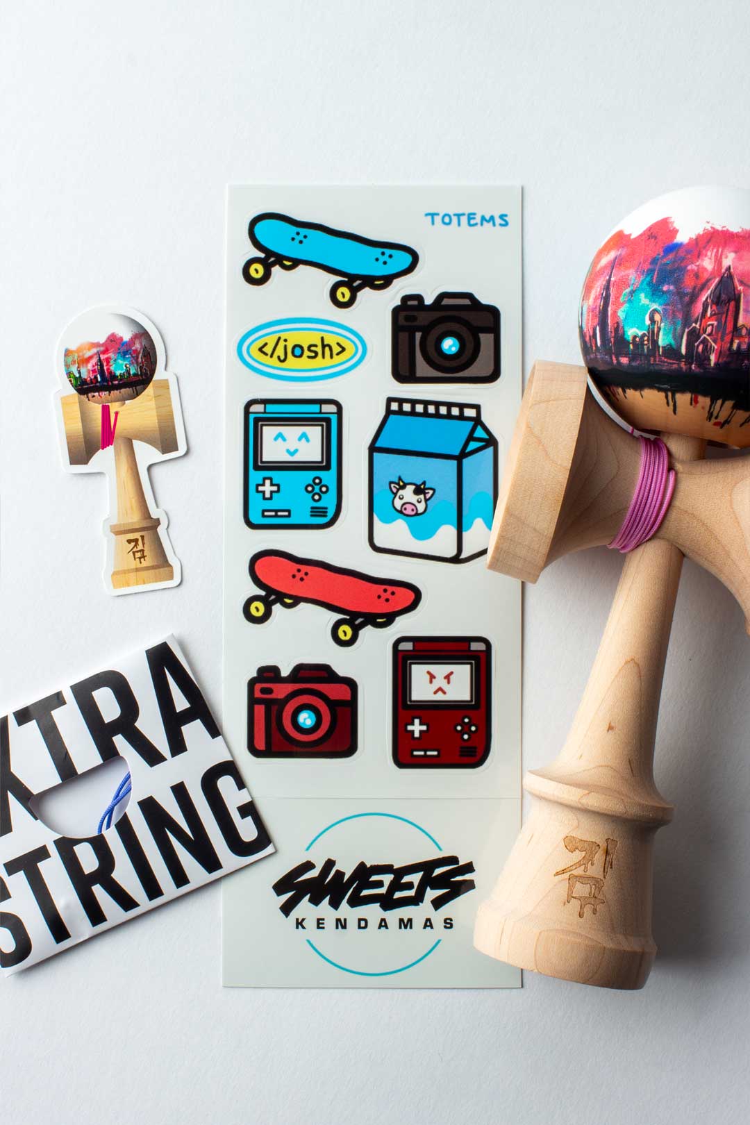 SWEETS KENDAMAS - JOSH KIM - PRO MOD - BROKEN SHAPE - Anti-Skid 2.0塗装