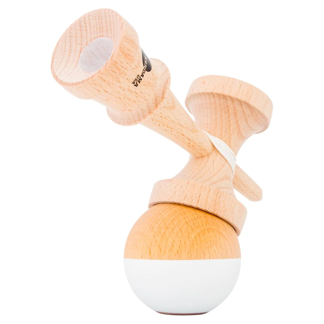 KENDAMA USA Improved Half - Nova Shape - Green & Black - Silk Painting