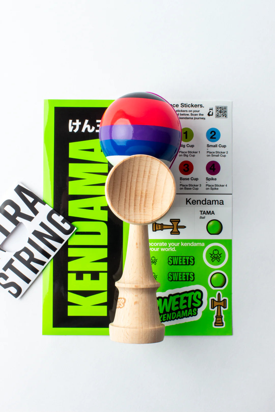 SWEETS KENDAMAS - Classic 5 Stripe - Slushy -【BOOSTシェイプ】