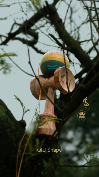 Crane Kendama "SHU" KENDAMA - 凫（FU） - QIU SHAPE