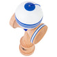 KENDAMA USA 改善TRIPLE STRIPE -JETシェイプ - WHITE & BLUE - スティッキー塗装