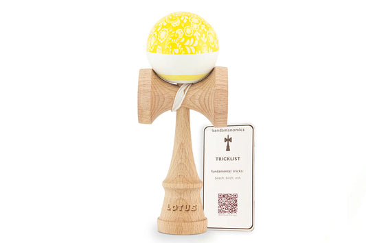 Lotus Kendamas - Yellow Bloom -