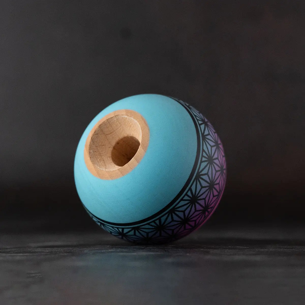 【玉のみ】Kendama Israel -Asanoha Purple/Blue🦏-