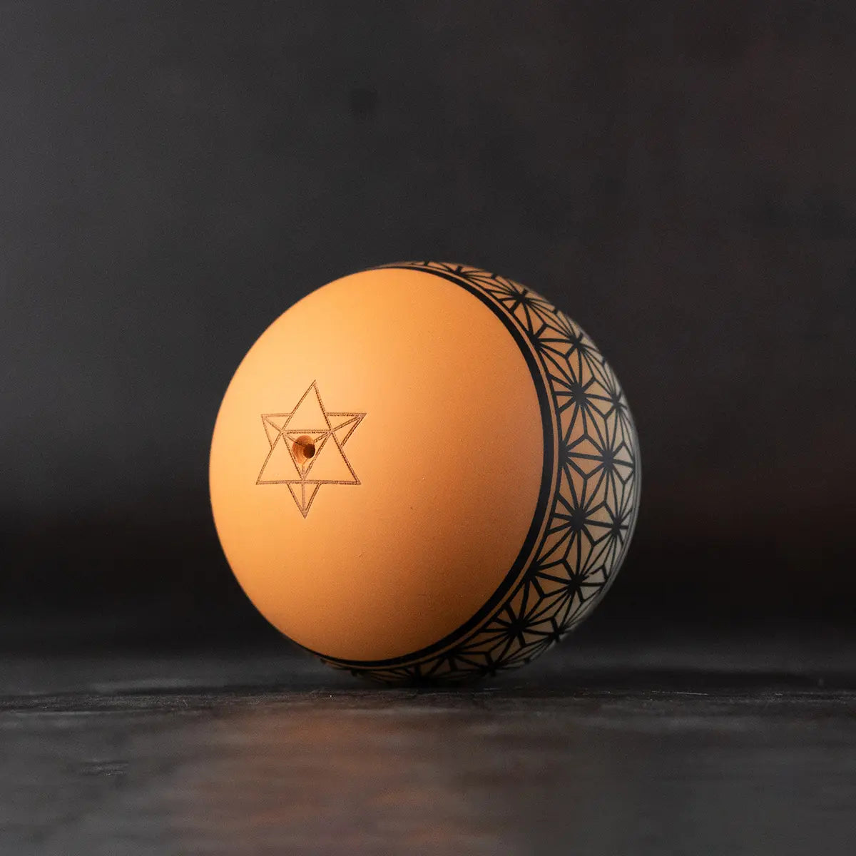 【玉のみ】Kendama Israel -Asanoha Orange/Gray🦏-