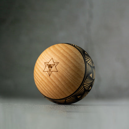 【玉のみ】Kendama Israel - Black TETRAH – Rhino Clear