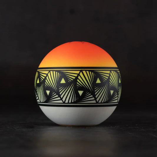 【玉のみ】Kendama Israel -Neon Yellow/Orange Faded TETRAH🦏-