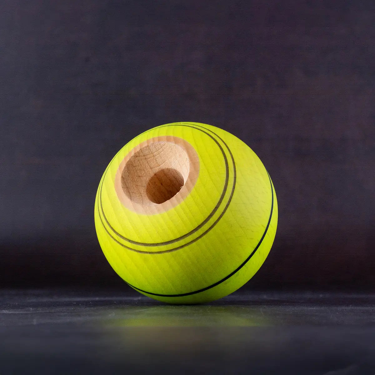 【玉のみ】Kendama Israel - YELLOW NEON MOJA – Rhino Clear🦏