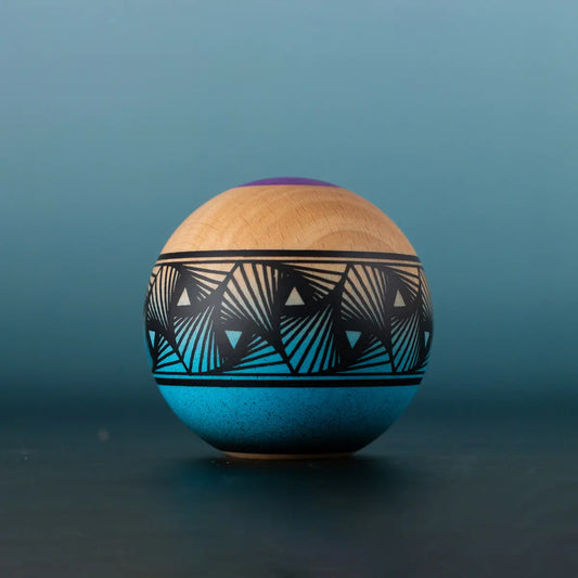 【玉のみ】Kendama Israel -Blue/Purp TETRAH DOT-